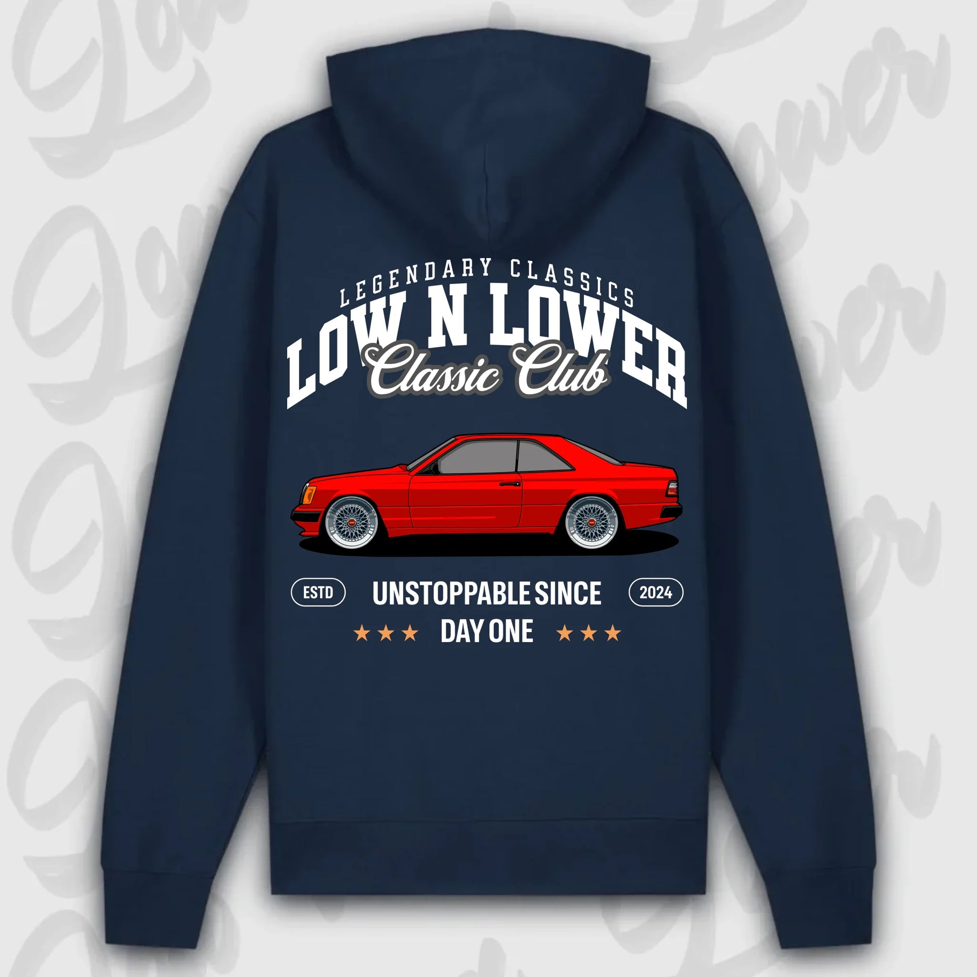 Mockup Premium Hoodie teeinblue - Shirt stand 2