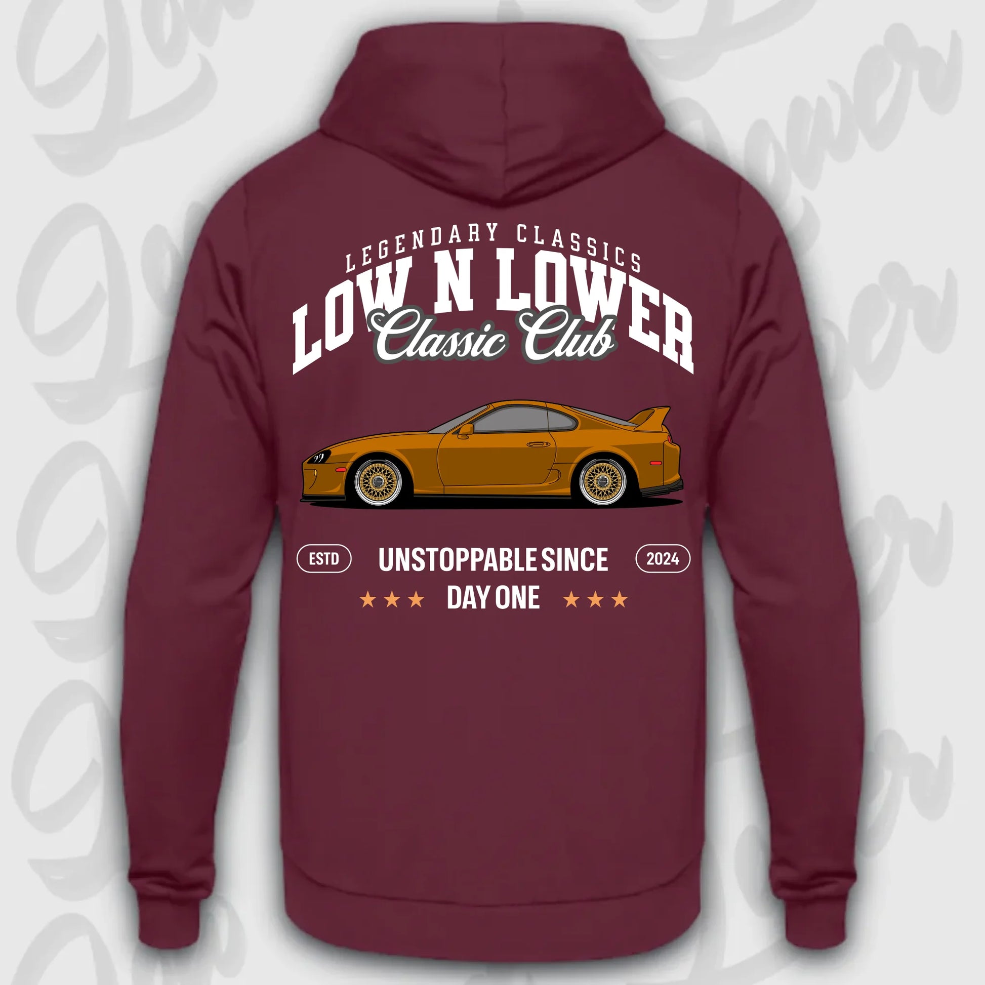 Mockup Stand hoodie teeinblue - Shirt 4