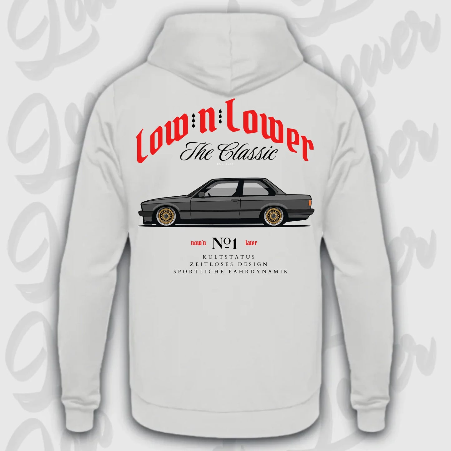 Hoodie E30 - personalisierbar Standard Hoodie Sport-Grey