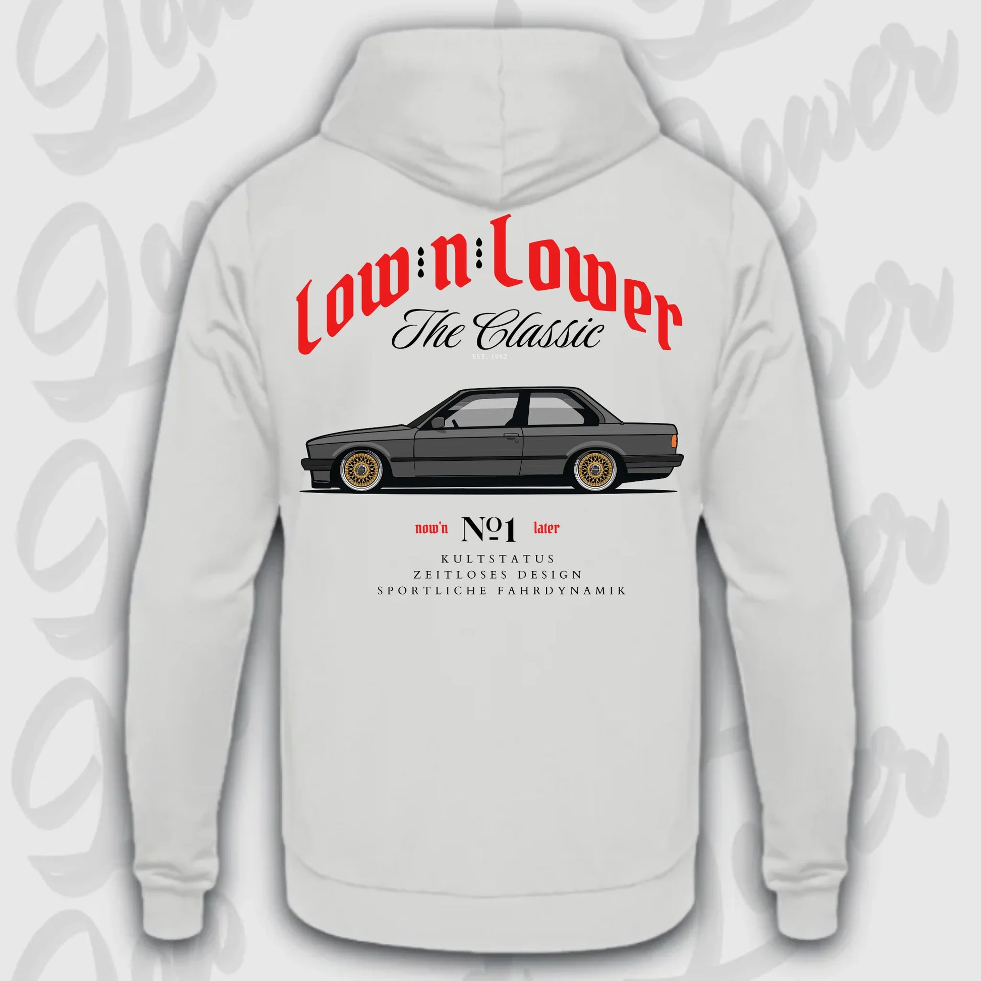 Hoodie E30 - personalisierbar Standard Hoodie Sport-Grey
