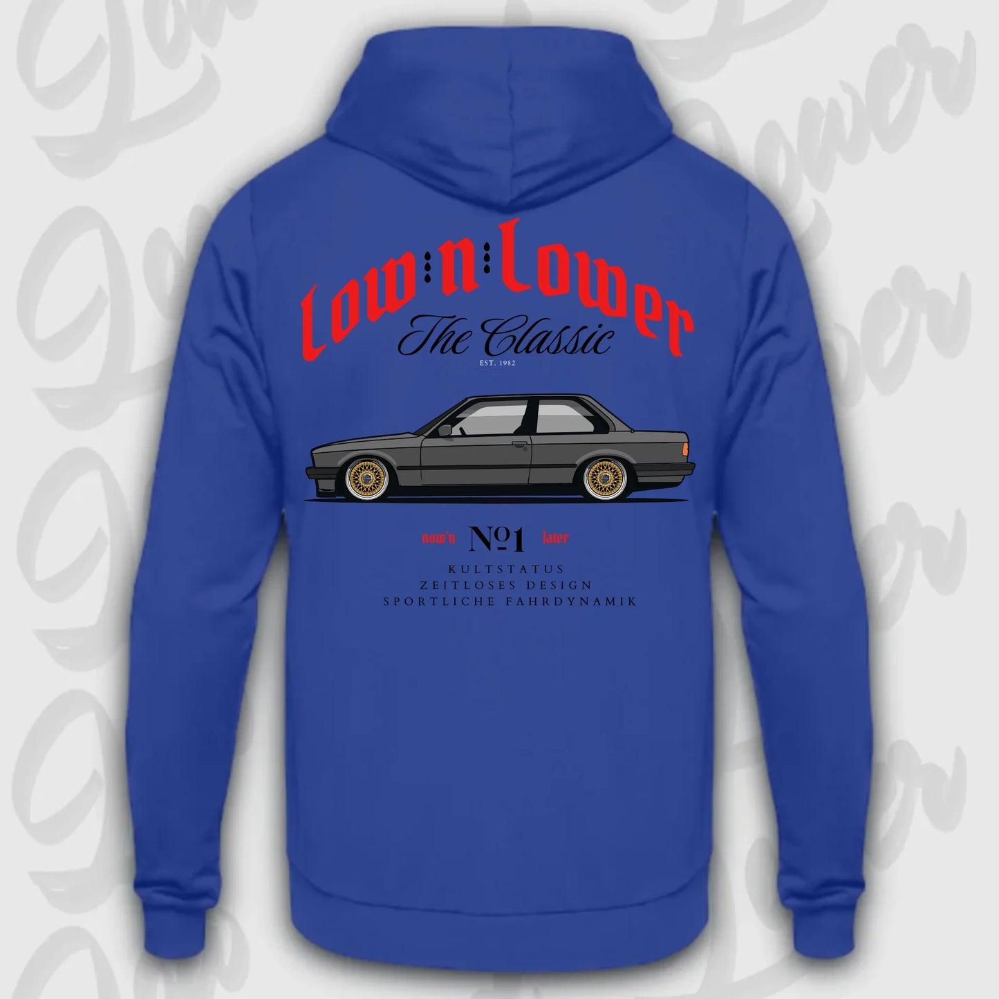 Hoodie E30 - personalisierbar Standard Hoodie Royal-Blue