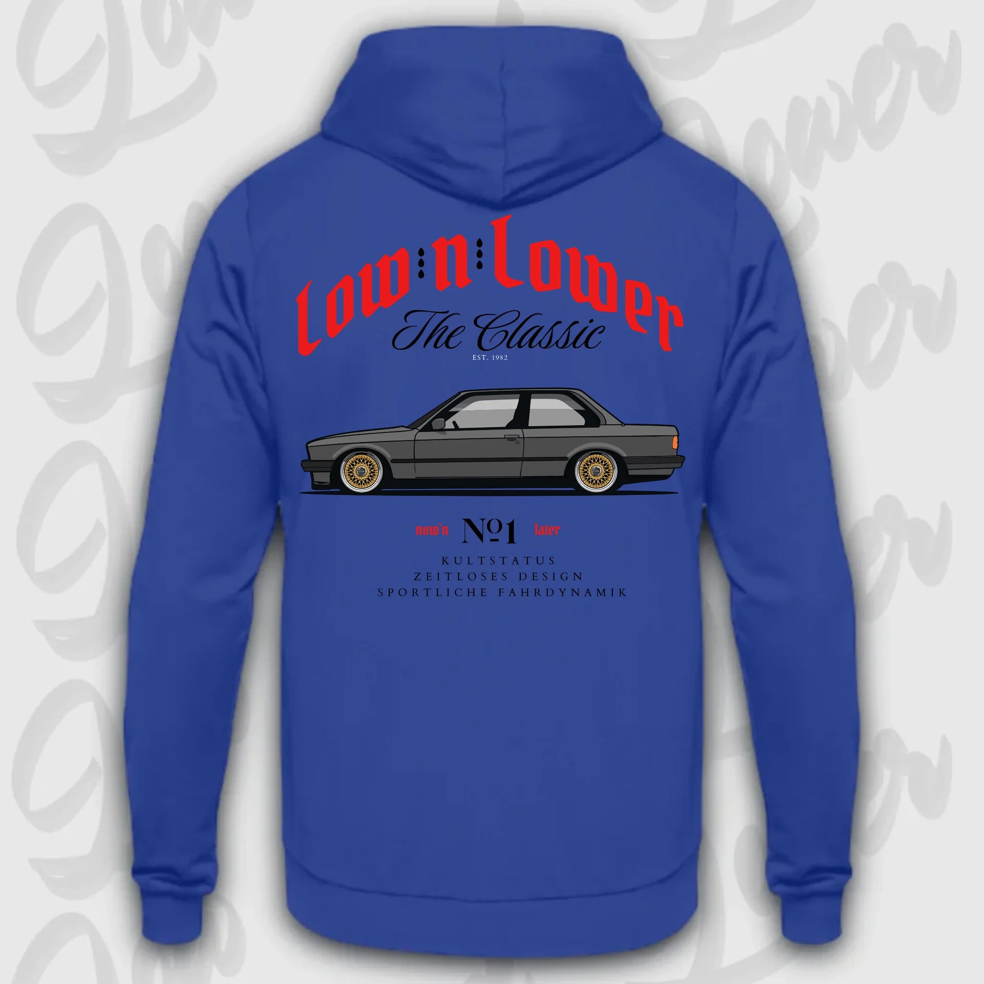 Hoodie E30 - personalisierbar Standard Hoodie Royal-Blue