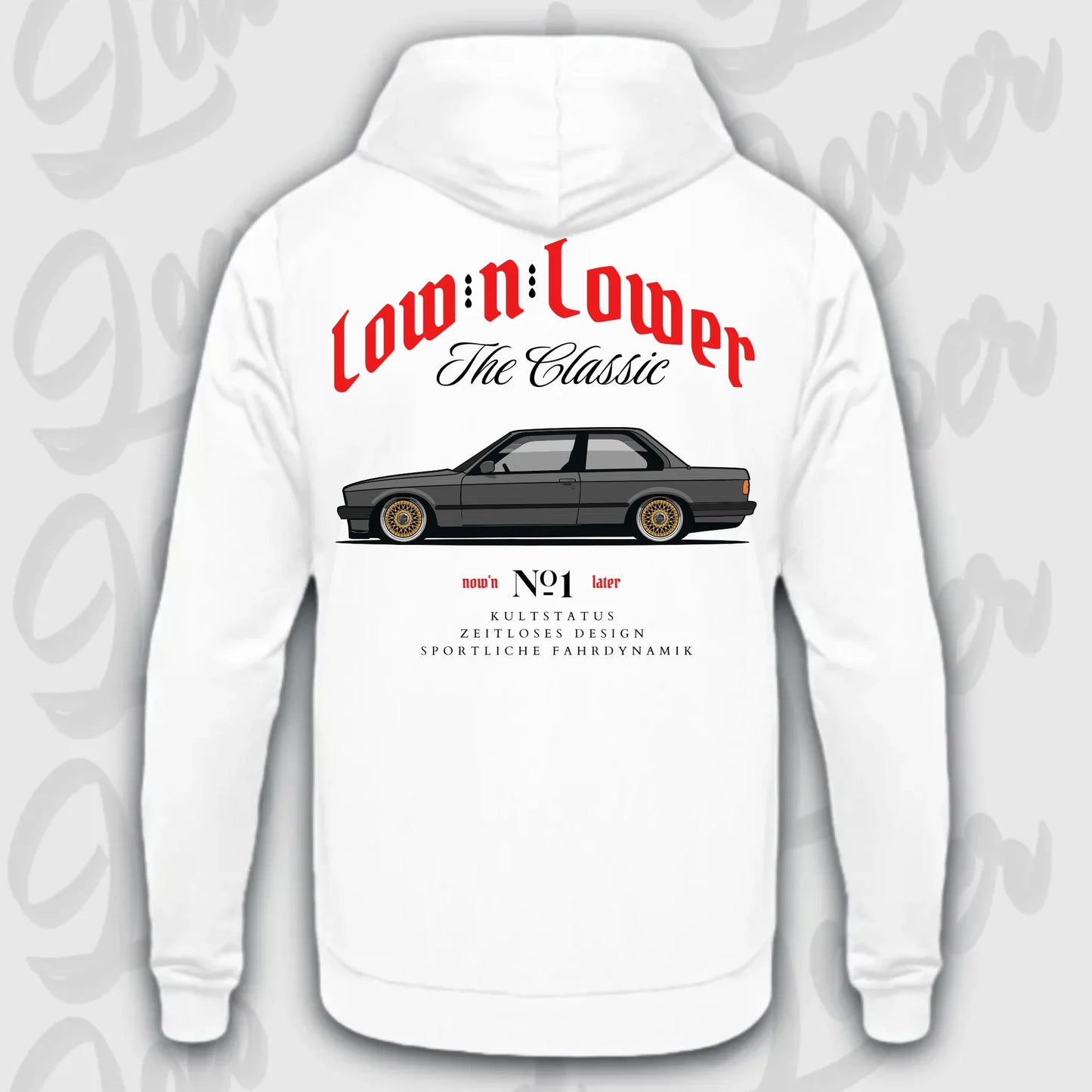 Hoodie E30 - personalisierbar Standard Hoodie Arctic-White