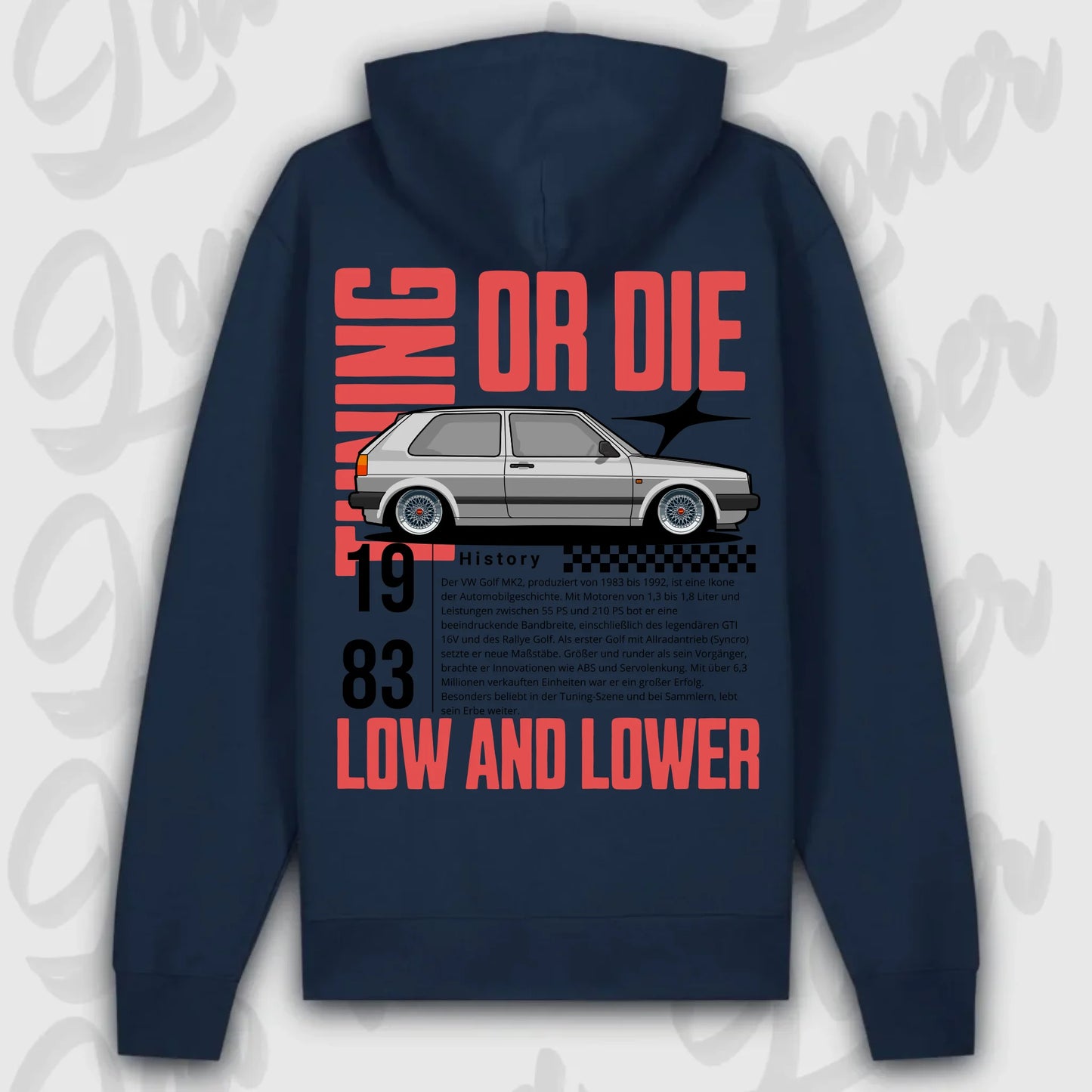 Mockup Premium Hoodie teeinblue - Shirt stand 2