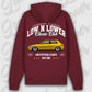 Hoodie S3 - personalisierbar Premium Hoodie Burgundy