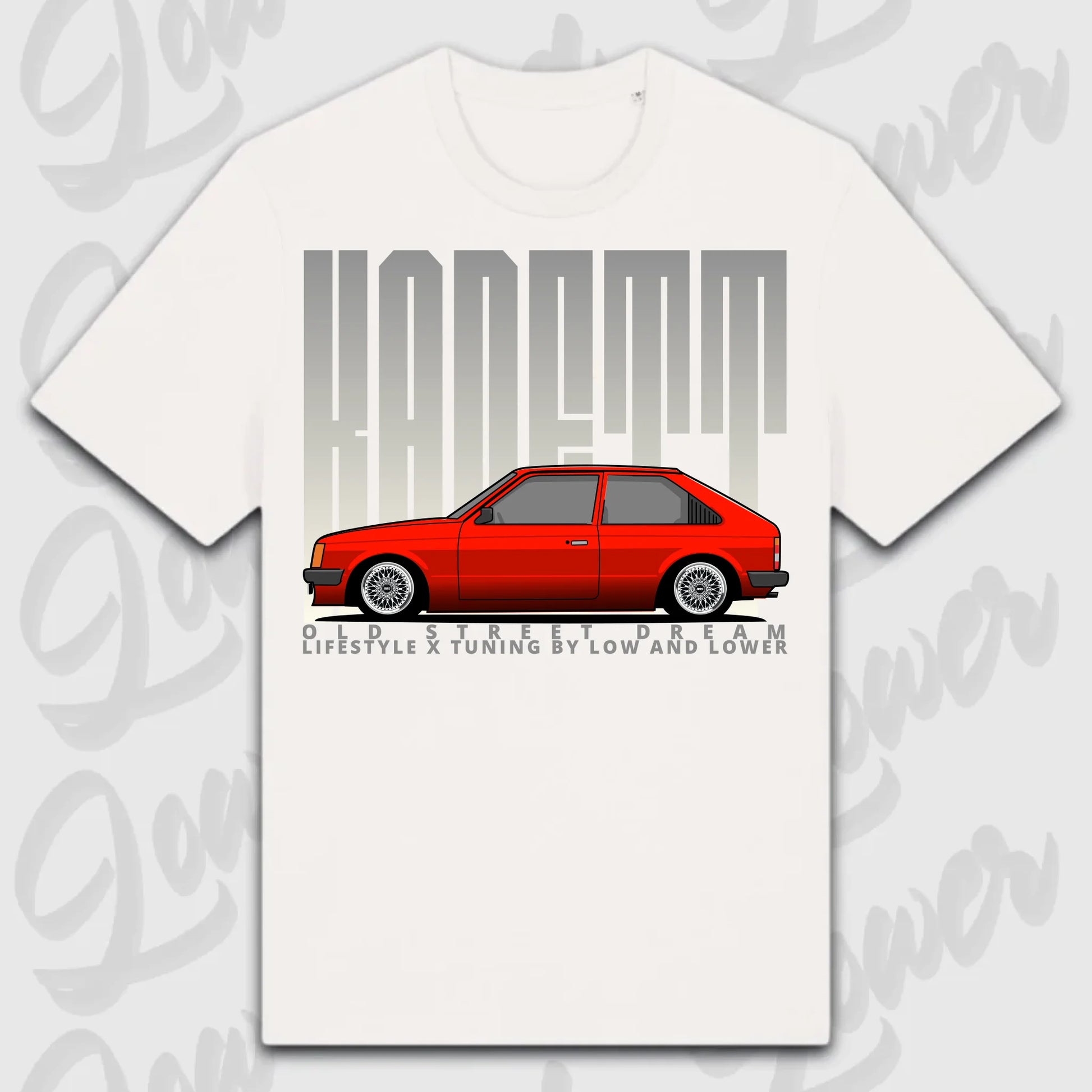 T-Shirt Kadett D - personalisierbar Standard T-Shirt ( Front Print ) White