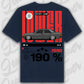 T-Shirt 190e/ 190e Kombi - personalisierbar Standard T-Shirt ( Back Print ) French-Navy