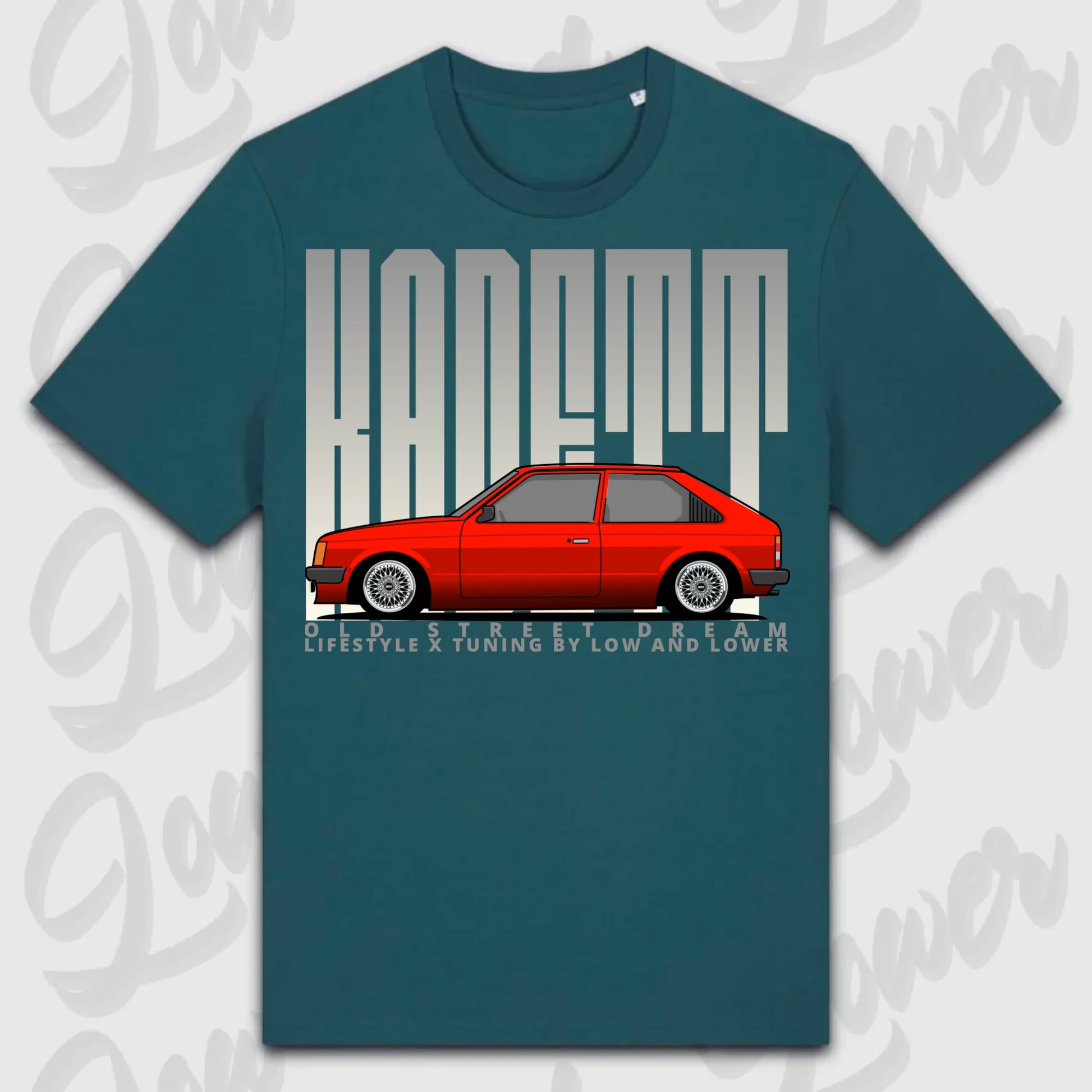 T-Shirt Kadett D - personalisierbar Standard T-Shirt ( Front Print ) Glazed-Green XXL