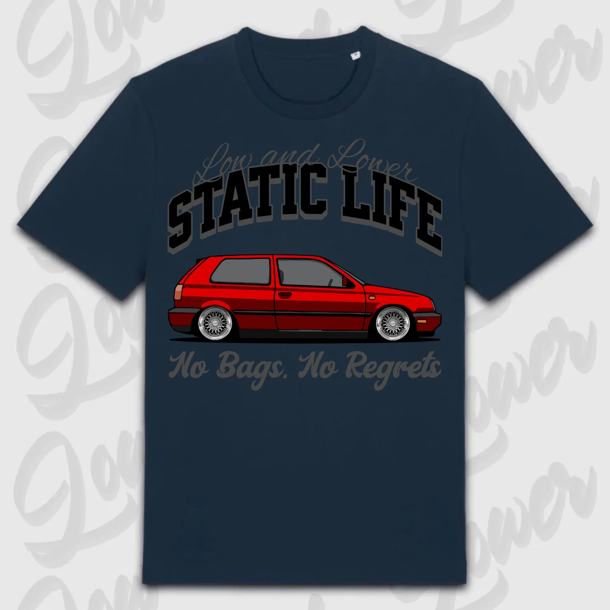 T-Shirt MK3/ MK3 Variant - personalisierbar Standard T-Shirt ( Front Print ) French-Navy