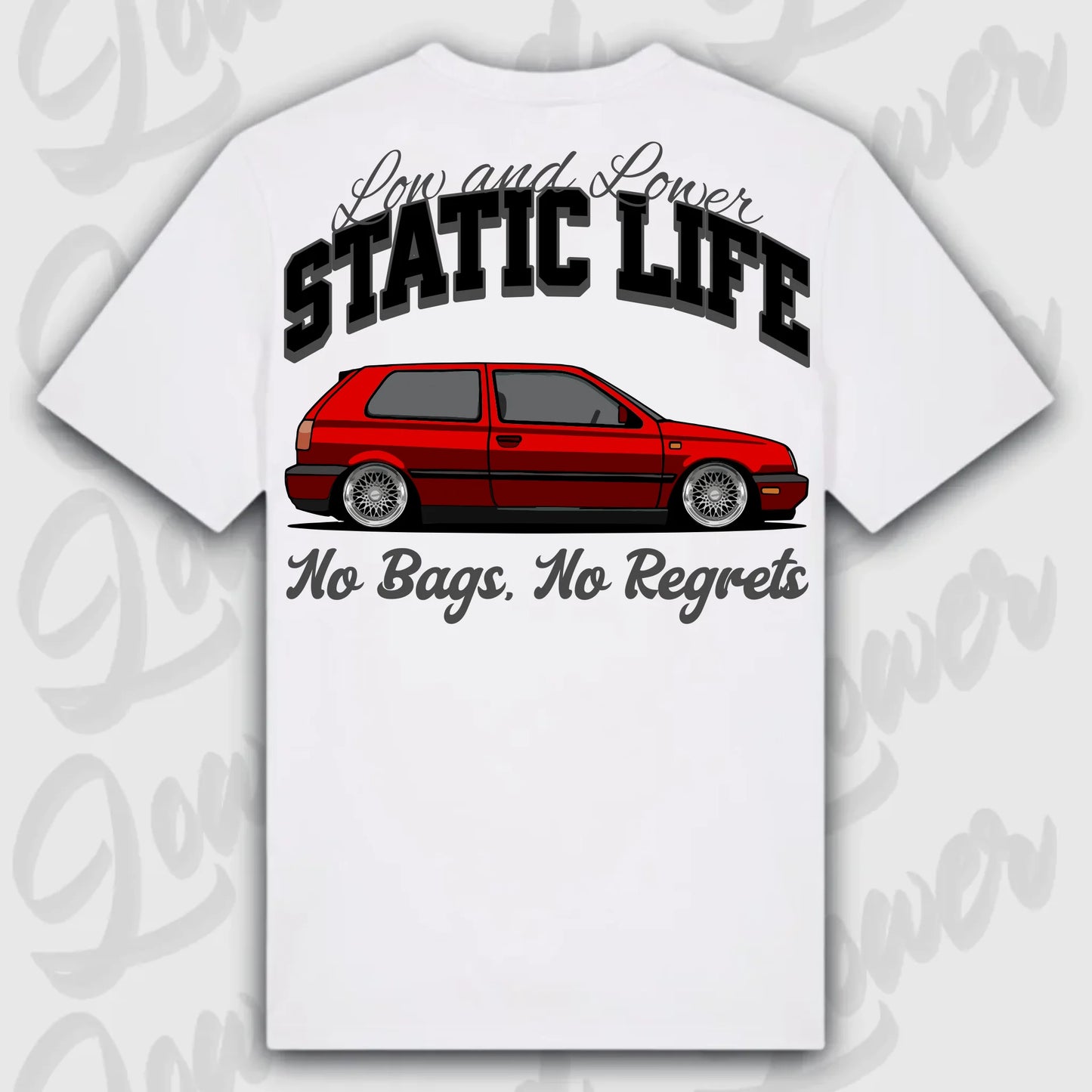 T-Shirt MK3/ MK3 Variant - personalisierbar Standard T-Shirt ( Back Print ) White