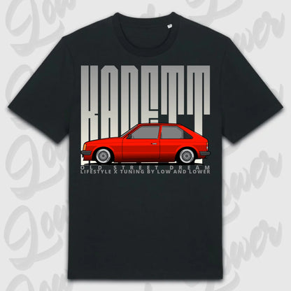 T-Shirt Kadett D - personalisierbar Standard T-Shirt ( Front Print ) Black