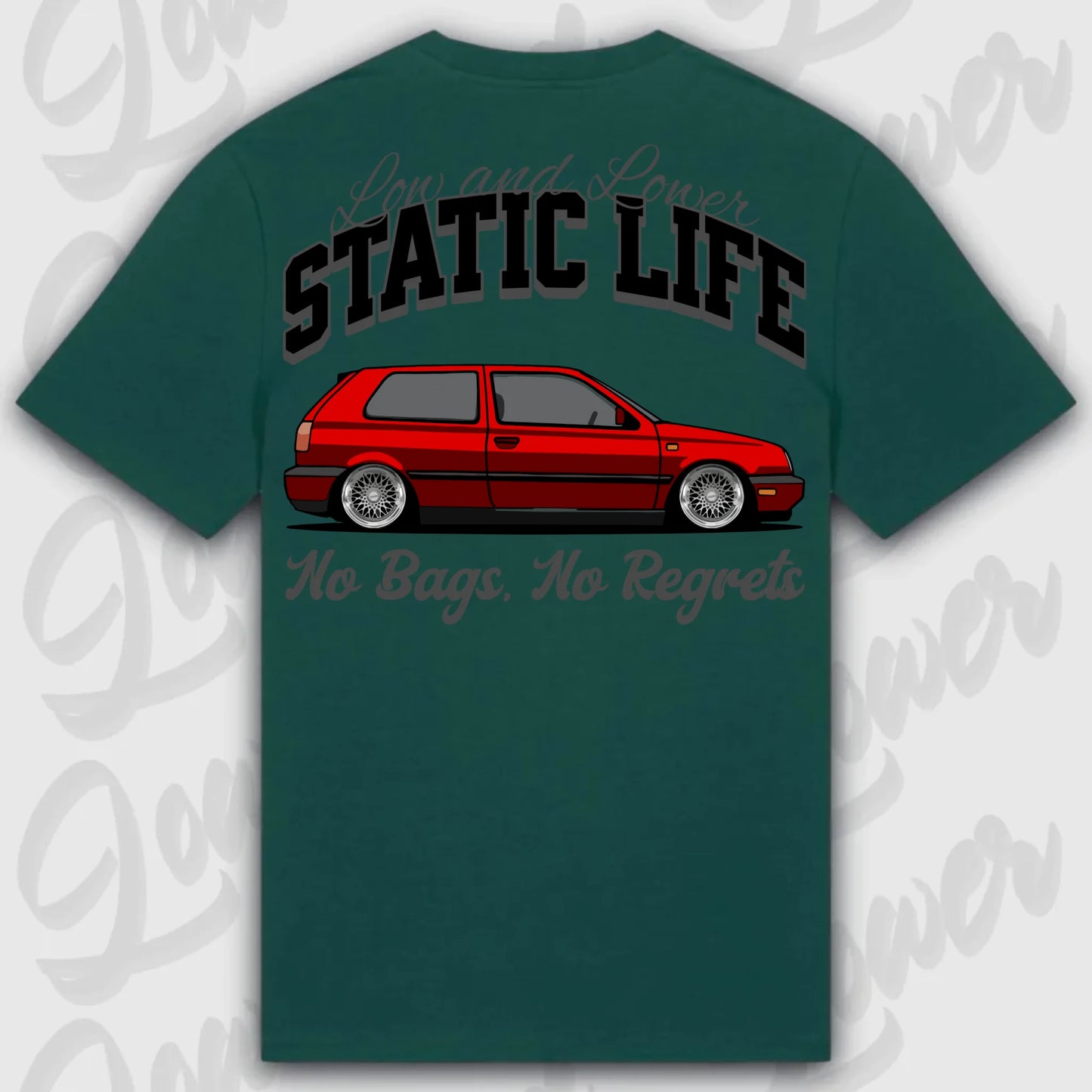 T-Shirt MK3/ MK3 Variant - personalisierbar Standard T-Shirt ( Back Print ) Glazed-Green XXL