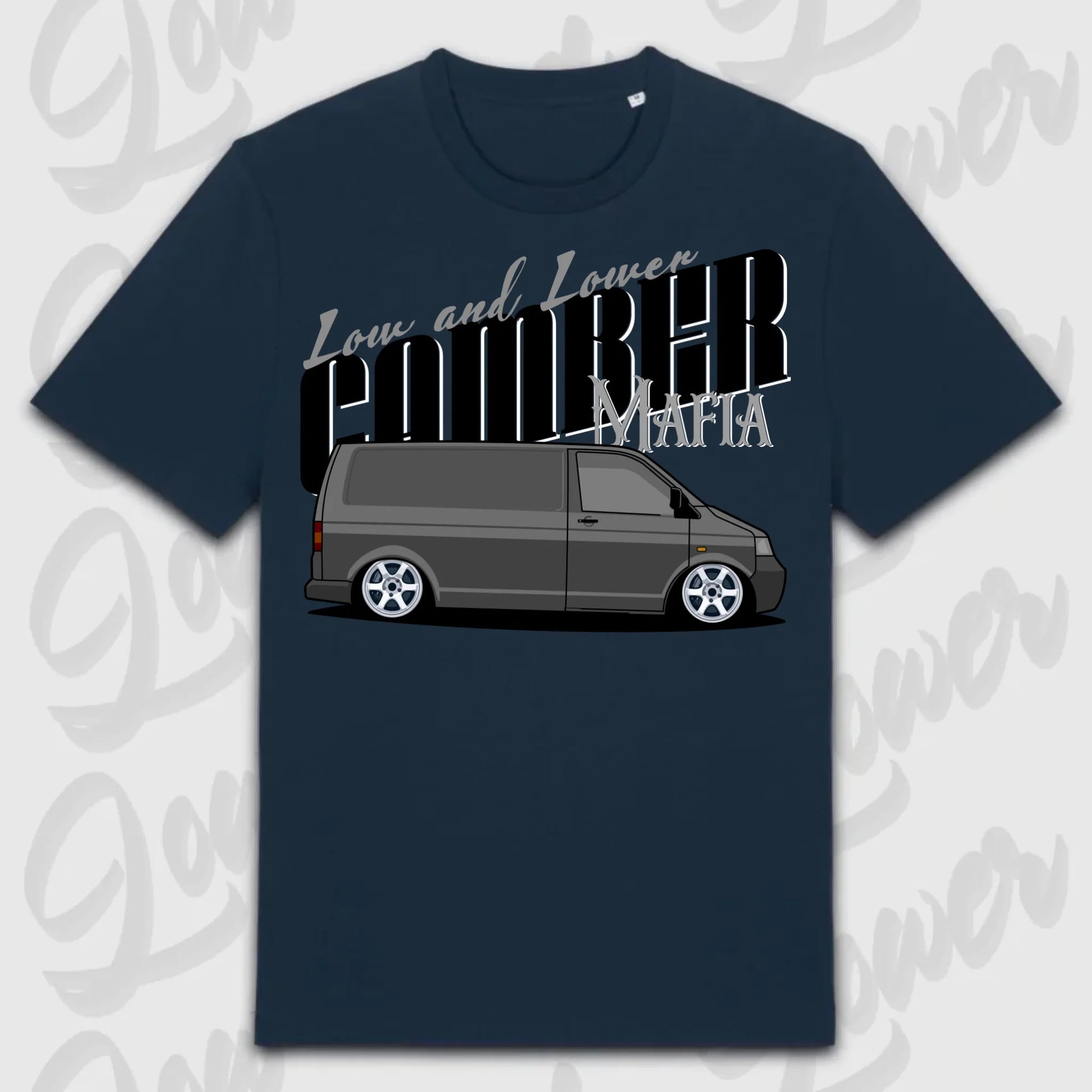 T-Shirt Transporter - personalisierbar Standard T-Shirt ( Front Print ) French-Navy