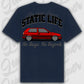 T-Shirt MK3/ MK3 Variant - personalisierbar Standard T-Shirt ( Back Print ) French-Navy