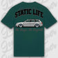 Mockup Stand shirt teeinblue -      
