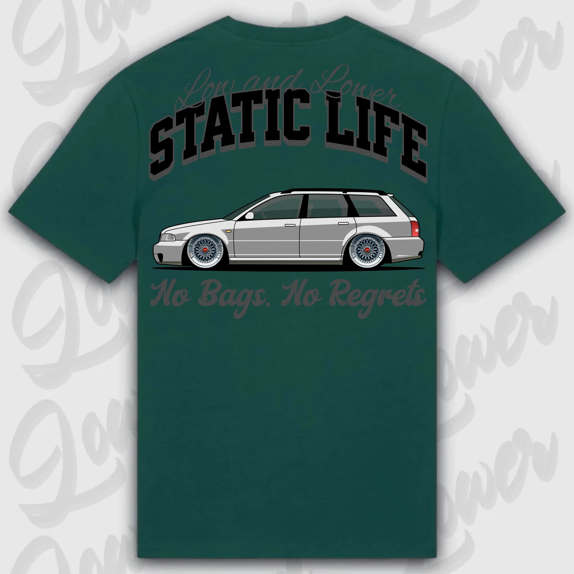 Mockup Stand shirt teeinblue -      