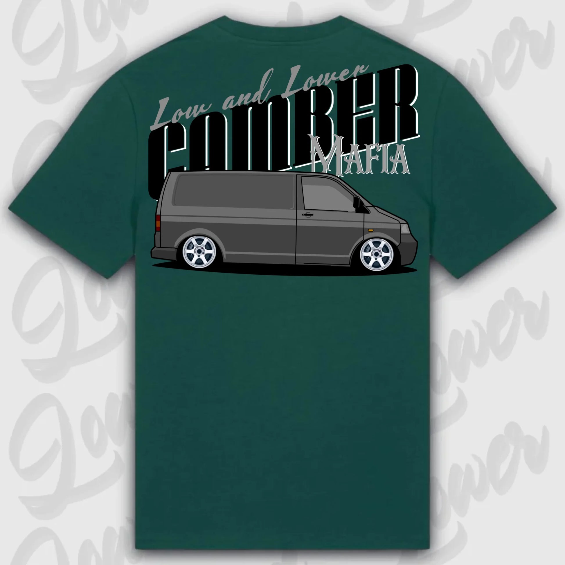 T-Shirt Transporter - personalisierbar Standard T-Shirt ( Back Print ) Glazed-Green XXL