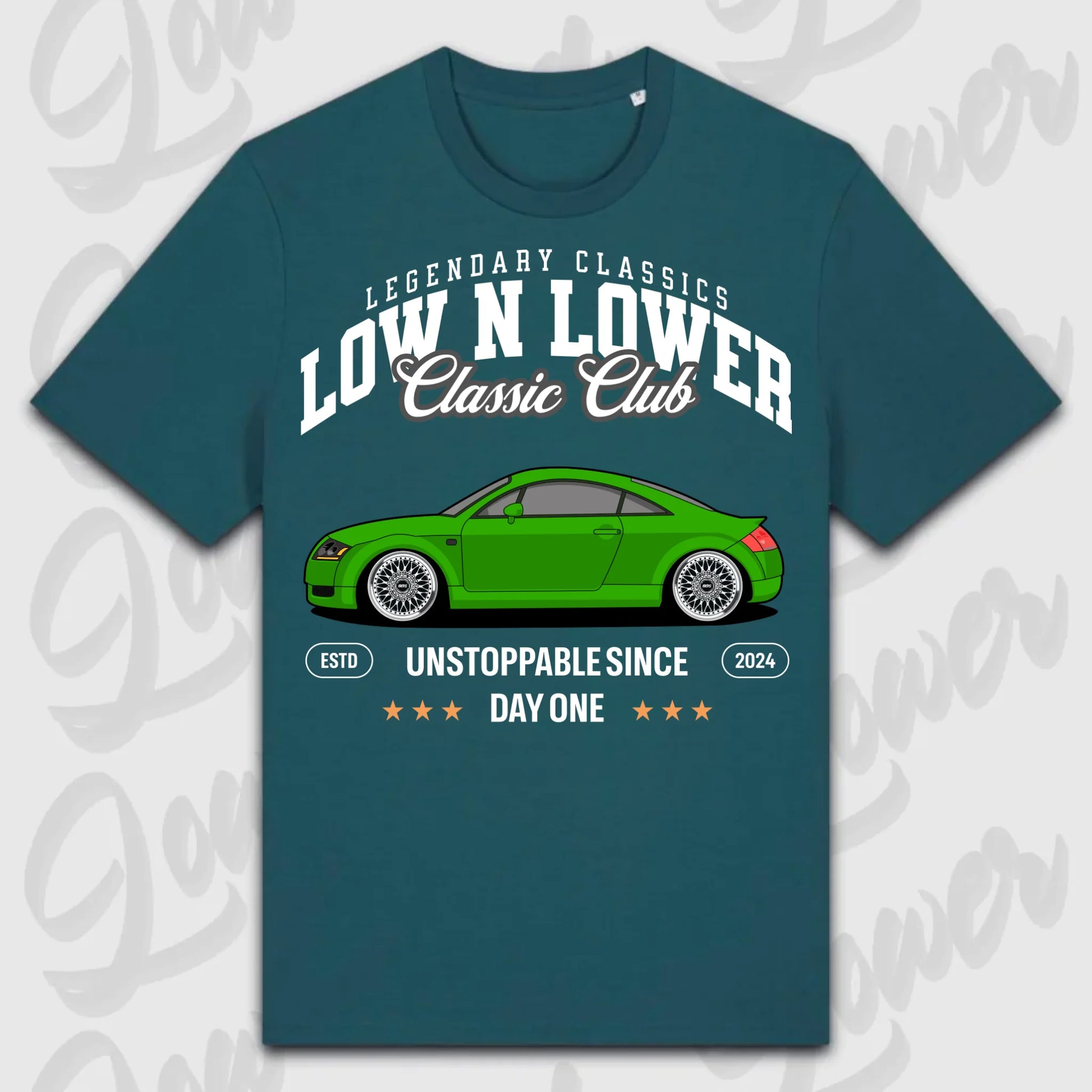 T-Shirt TT - personalisierbar Standard T-Shirt ( Front Print ) Glazed-Green XXL