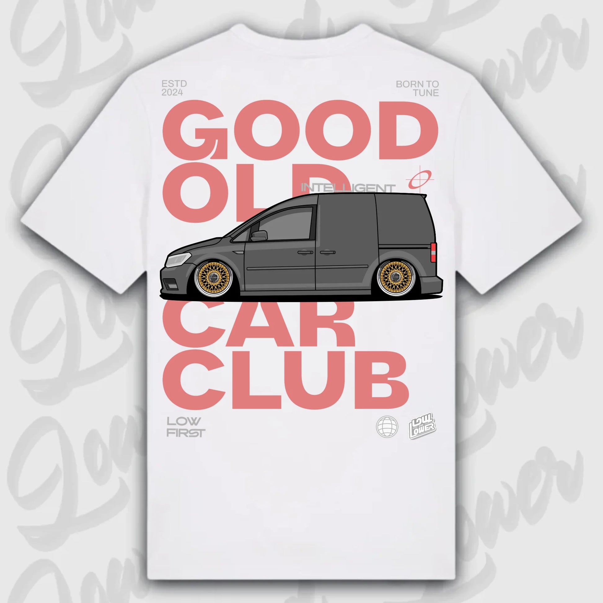 Mockup Stand shirt teeinblue - Shirt 4