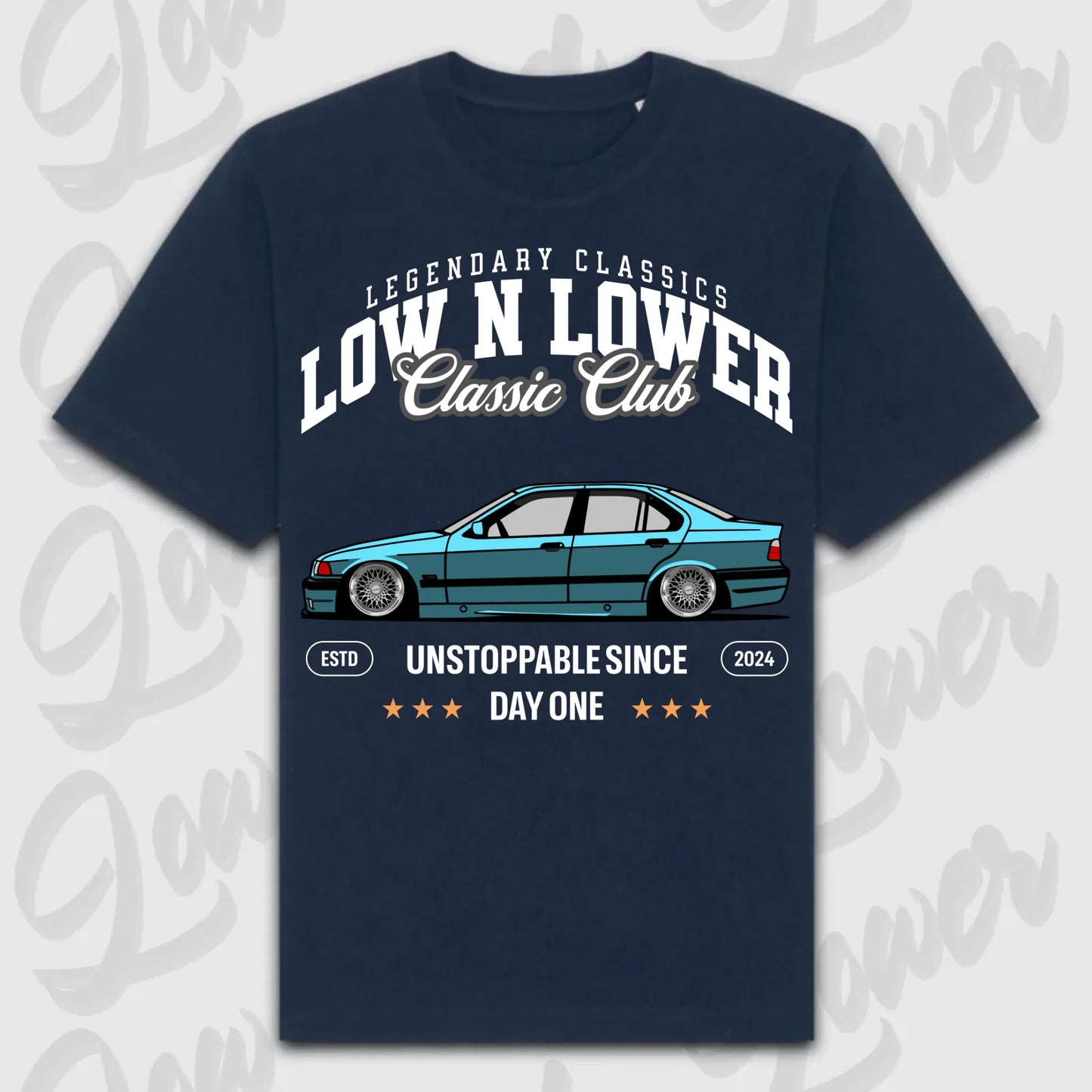 T-Shirt E36 - personalisierbar Oversized T-Shirt ( Front Print )