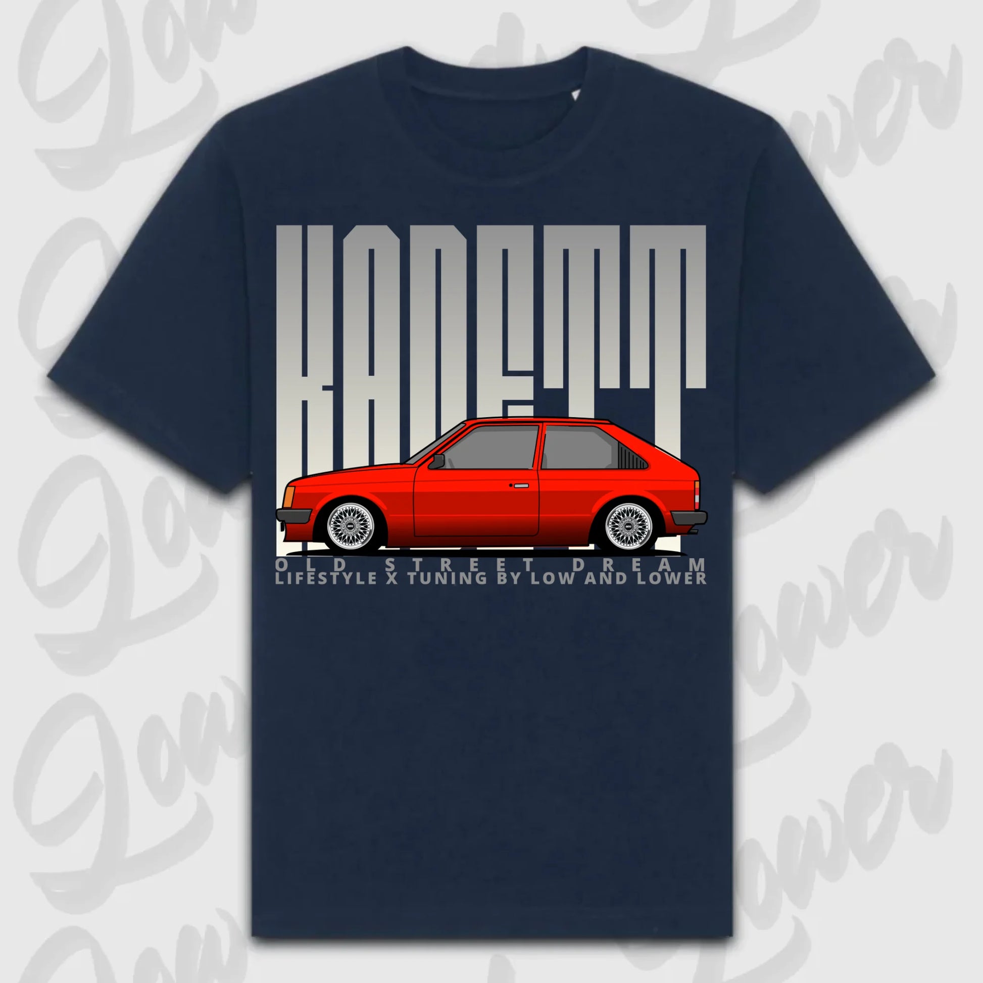 T-Shirt Kadett D - personalisierbar Oversized T-Shirt ( Front Print )