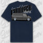 T-Shirt Transporter - personalisierbar Standard T-Shirt ( Back Print ) French-Navy