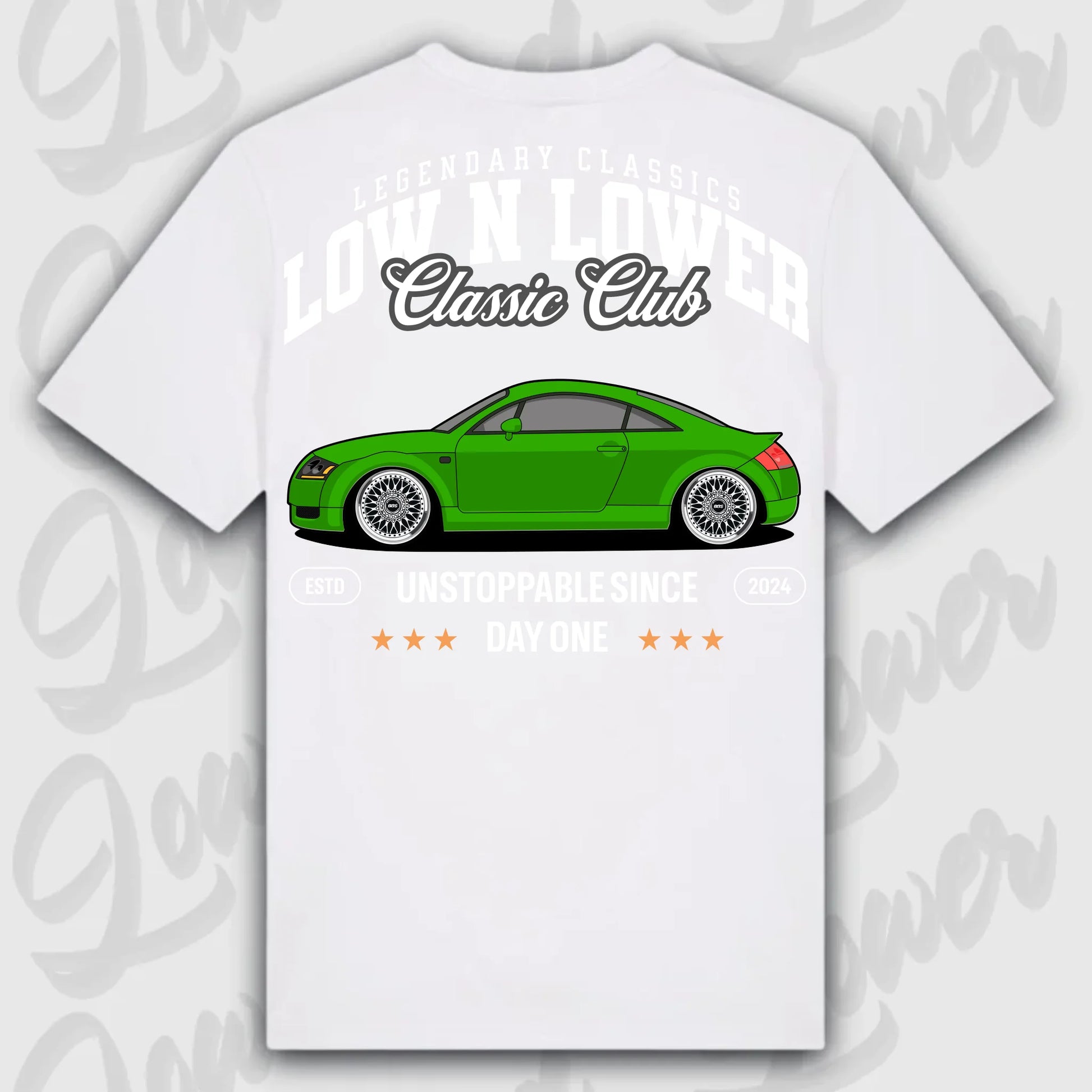 T-Shirt TT - personalisierbar Standard T-Shirt ( Back Print ) White