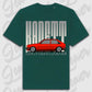 T-Shirt Kadett D - personalisierbar Oversized T-Shirt ( Front Print ) Glazed-Green