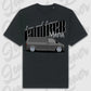 T-Shirt Transporter - personalisierbar Oversized T-Shirt ( Front Print ) Black
