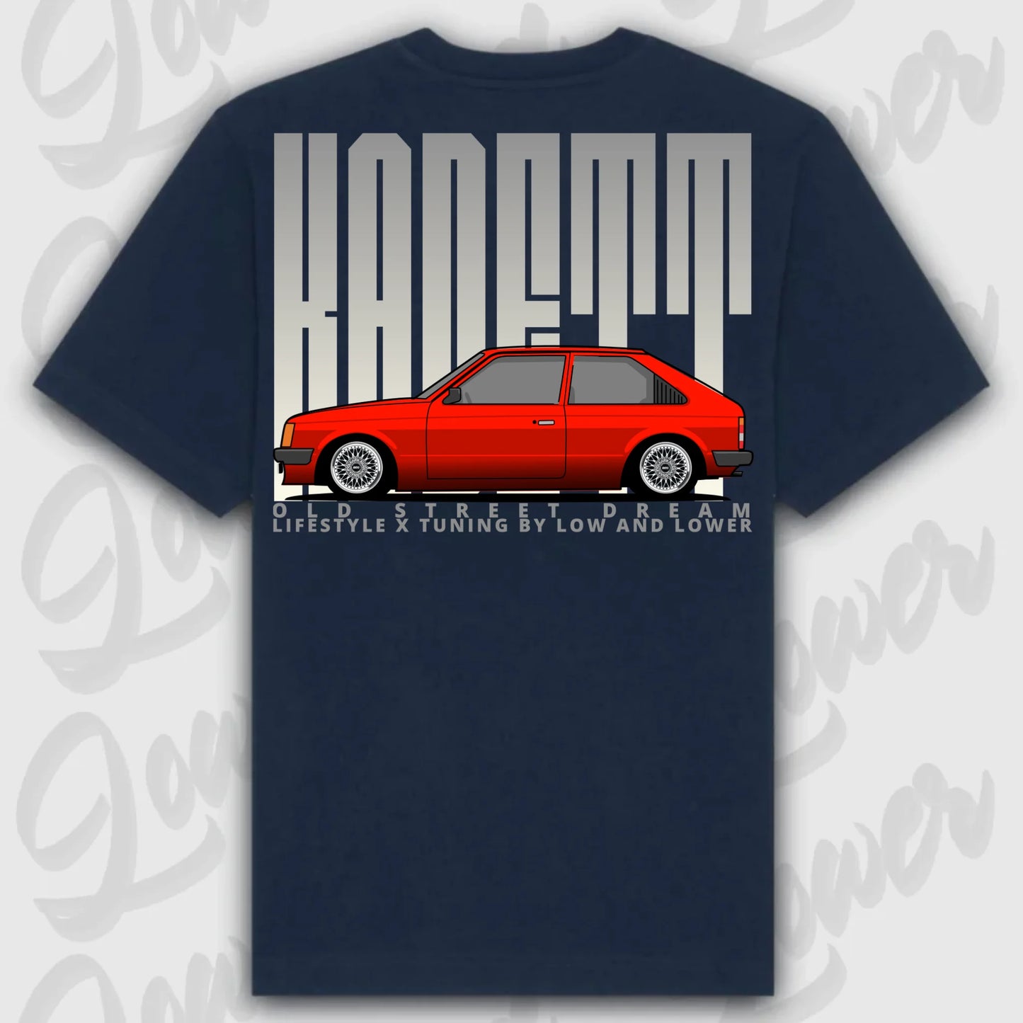 T-Shirt Kadett D - personalisierbar Oversized T-Shirt ( Back Print )