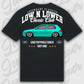 Mockup Stand shirt teeinblue - shirt Over 1