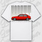 T-Shirt Kadett D - personalisierbar Oversized T-Shirt ( Back Print ) White