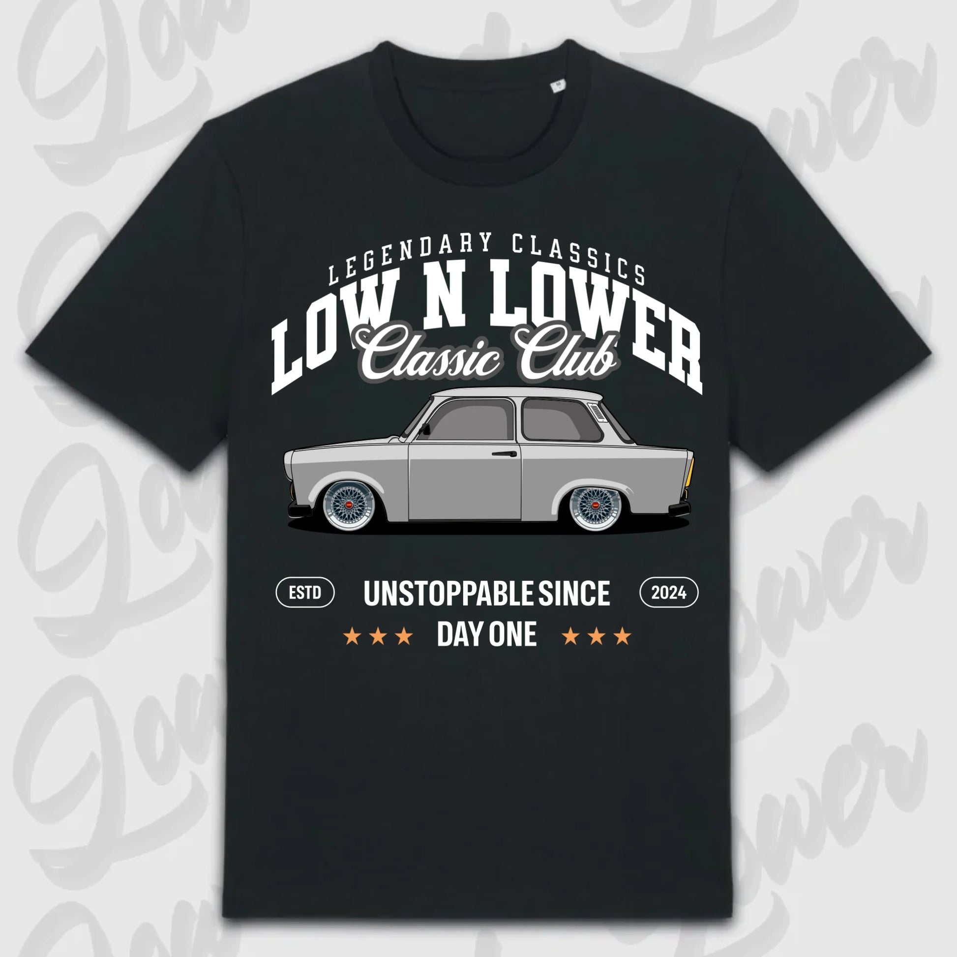 T-Shirt Trabant - personalisierbar Standard T-Shirt ( Front Print ) Black