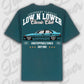 T-Shirt E36 - personalisierbar Oversized T-Shirt ( Back Print ) Glazed-Green