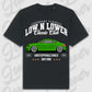 T-Shirt TT - personalisierbar Oversized T-Shirt ( Front Print ) Black