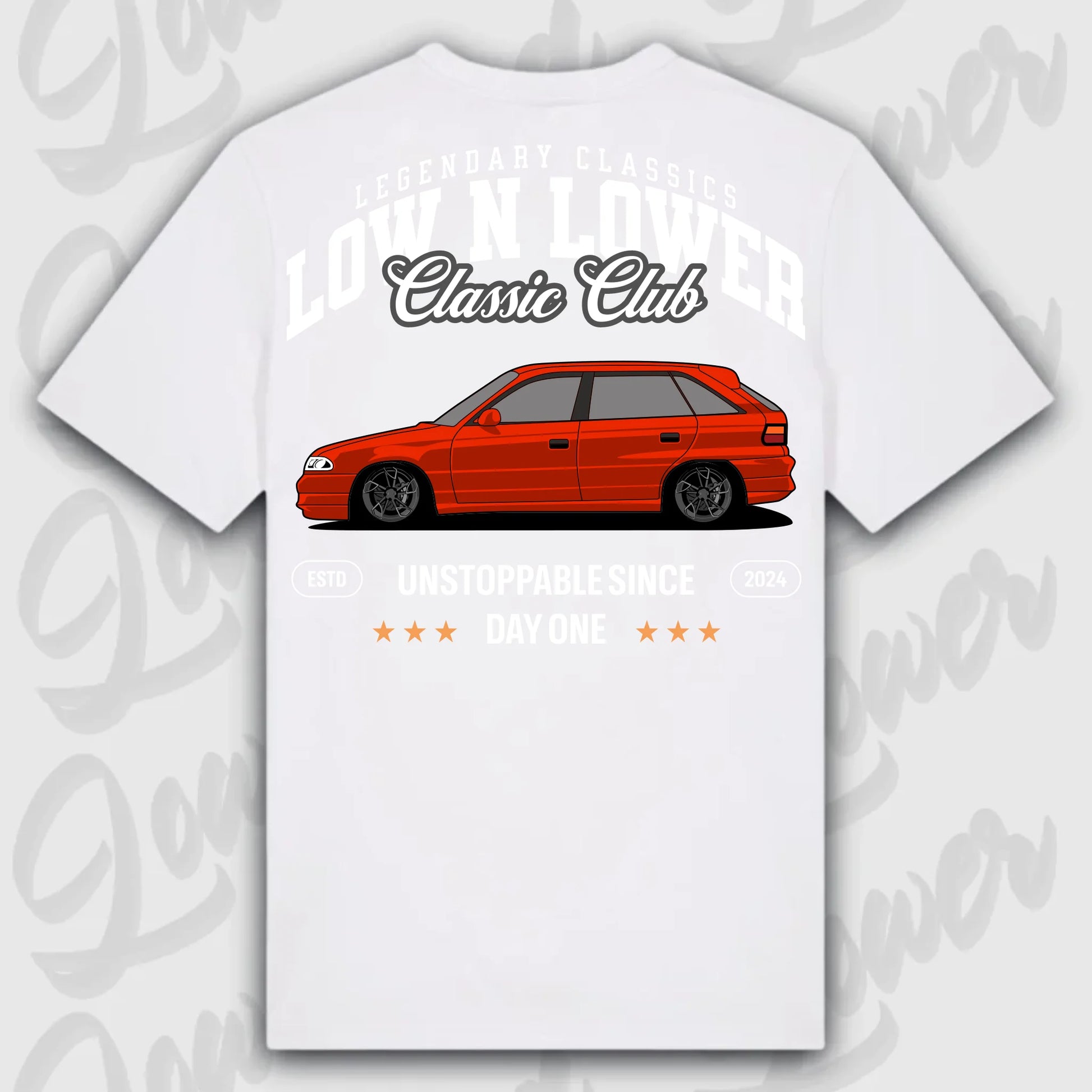 T-Shirt Astra F - personalisierbar Standard T-Shirt ( Back Print ) White