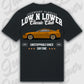 T-Shirt Supra Mk4 - personalisierbar Standard T-Shirt ( Back Print ) Black