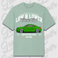 T-Shirt TT - personalisierbar Oversized T-Shirt ( Front Print ) Aloe