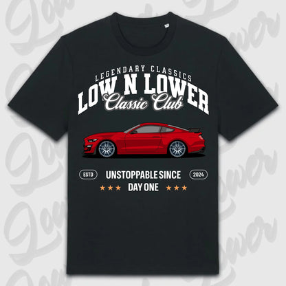 T-Shirt Mustang 2020 - personalisierbar Standard T-Shirt ( Front Print ) Black