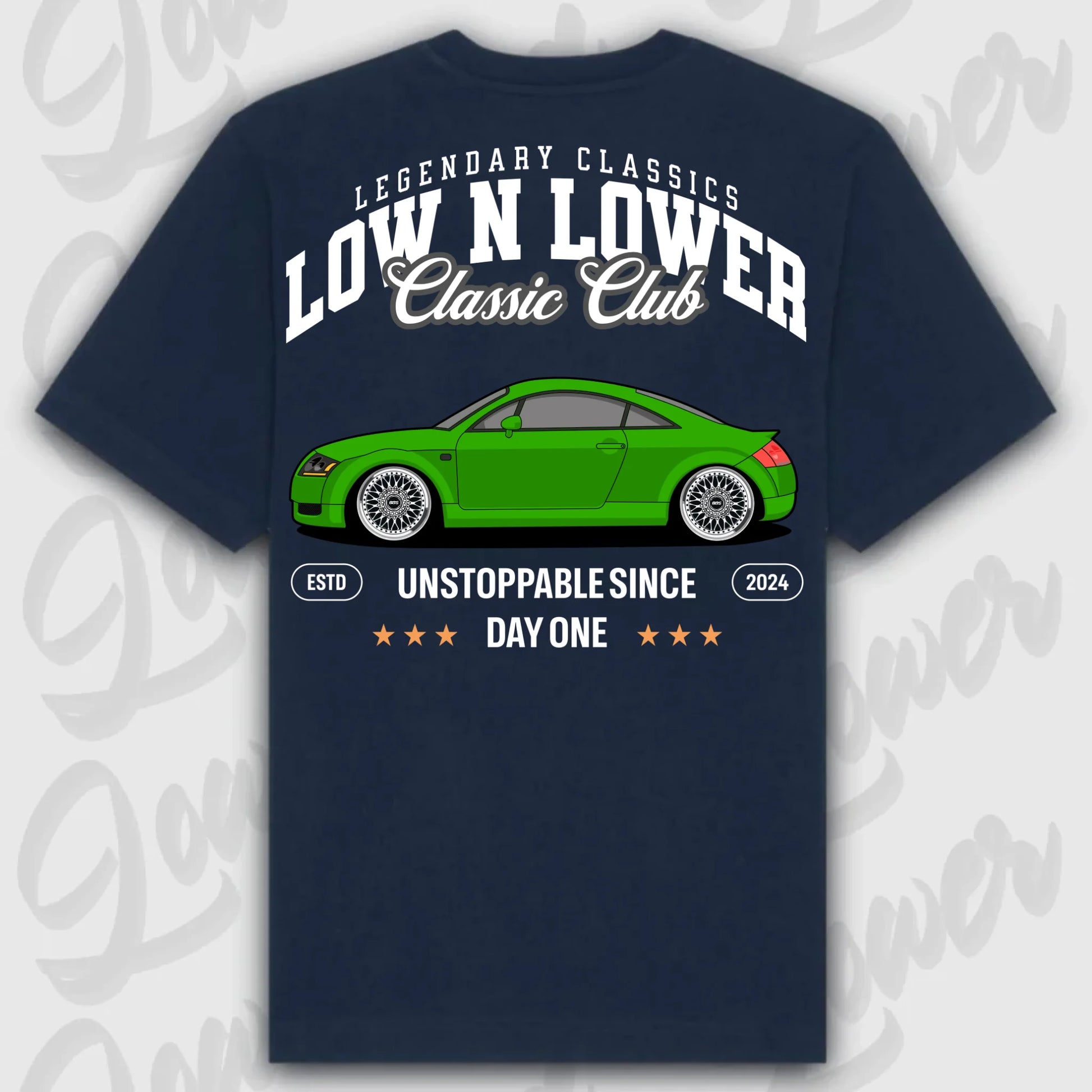 T-Shirt TT - personalisierbar Oversized T-Shirt ( Back Print )