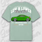 T-Shirt TT - personalisierbar Oversized T-Shirt ( Back Print ) Aloe