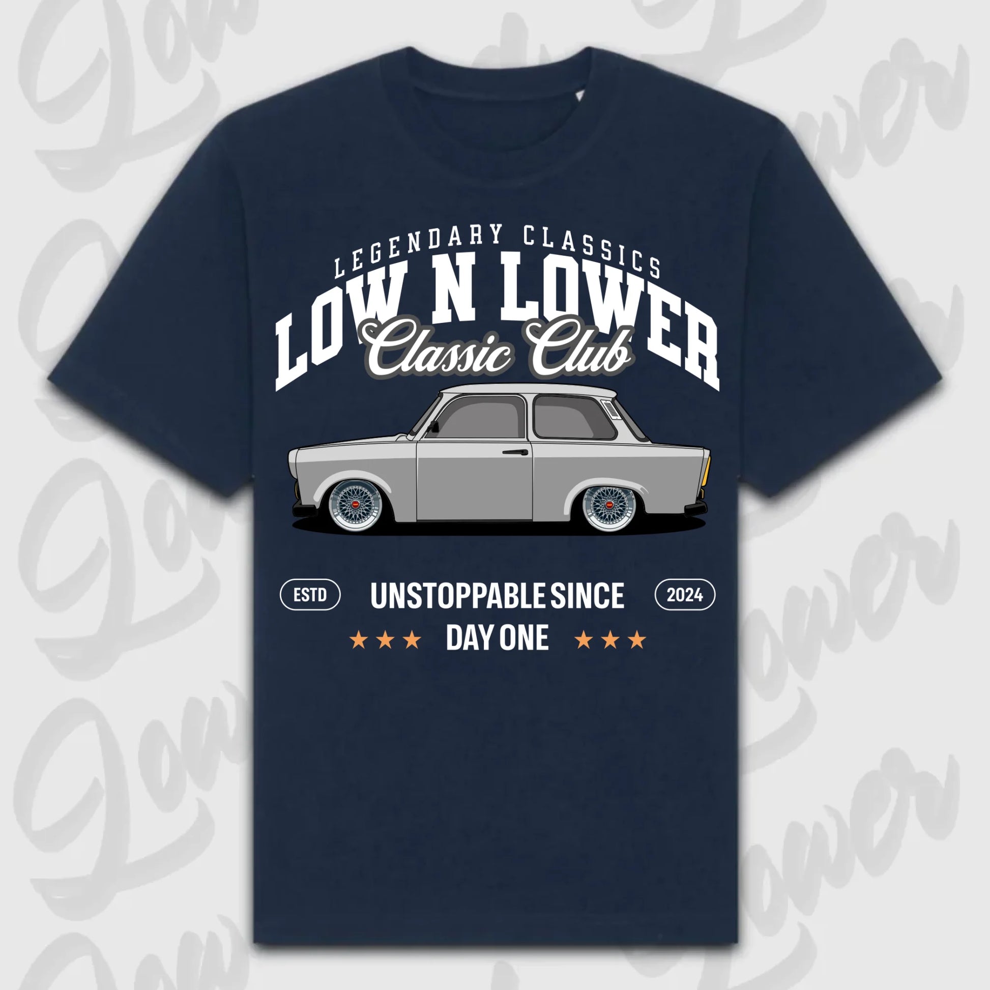 T-Shirt Trabant - personalisierbar Oversized T-Shirt ( Front Print )