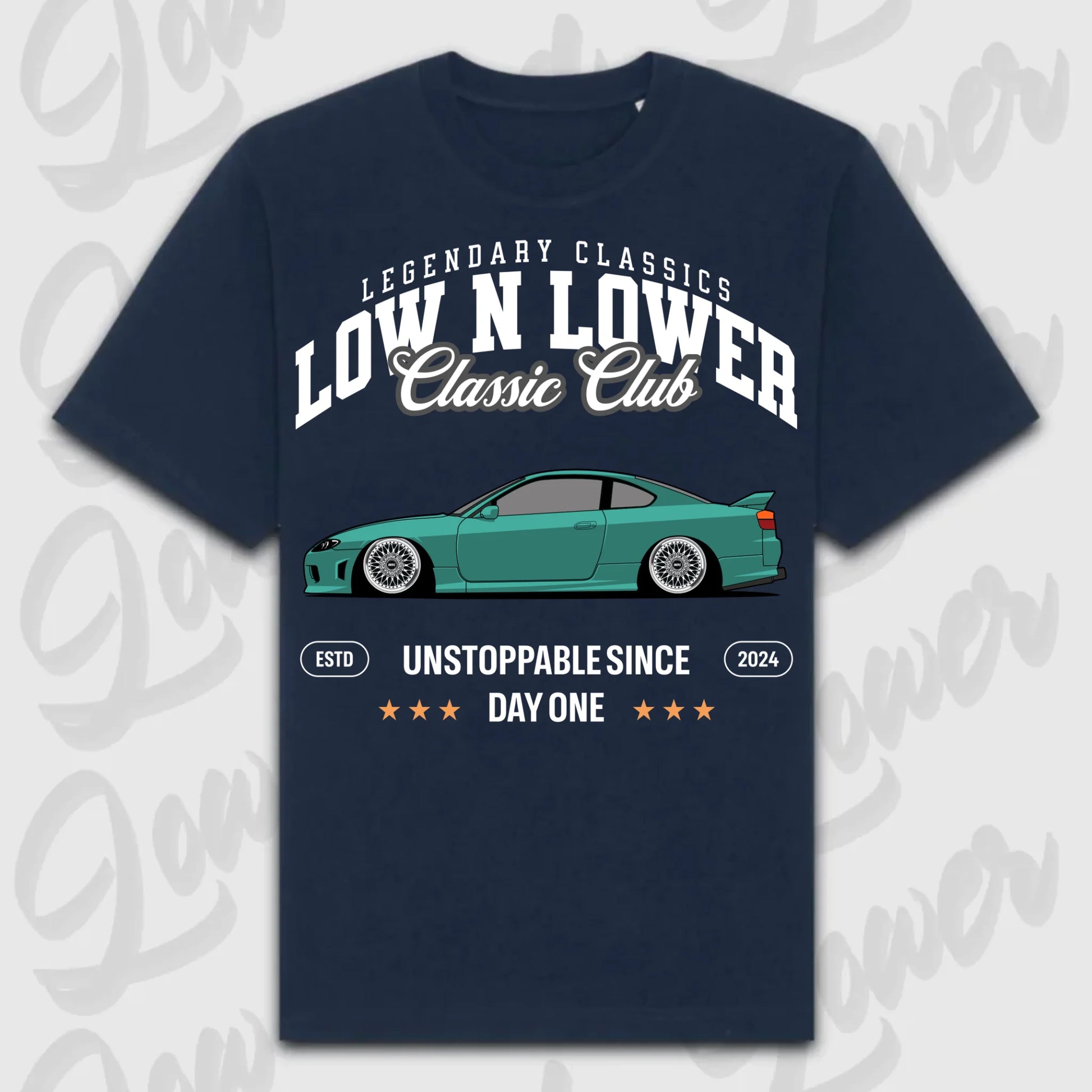 T-Shirt Silvia S15 - personalisierbar Oversized T-Shirt ( Front Print )