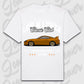 T-Shirt Supra Mk4 - personalisierbar Oversized T-Shirt ( Front Print ) White