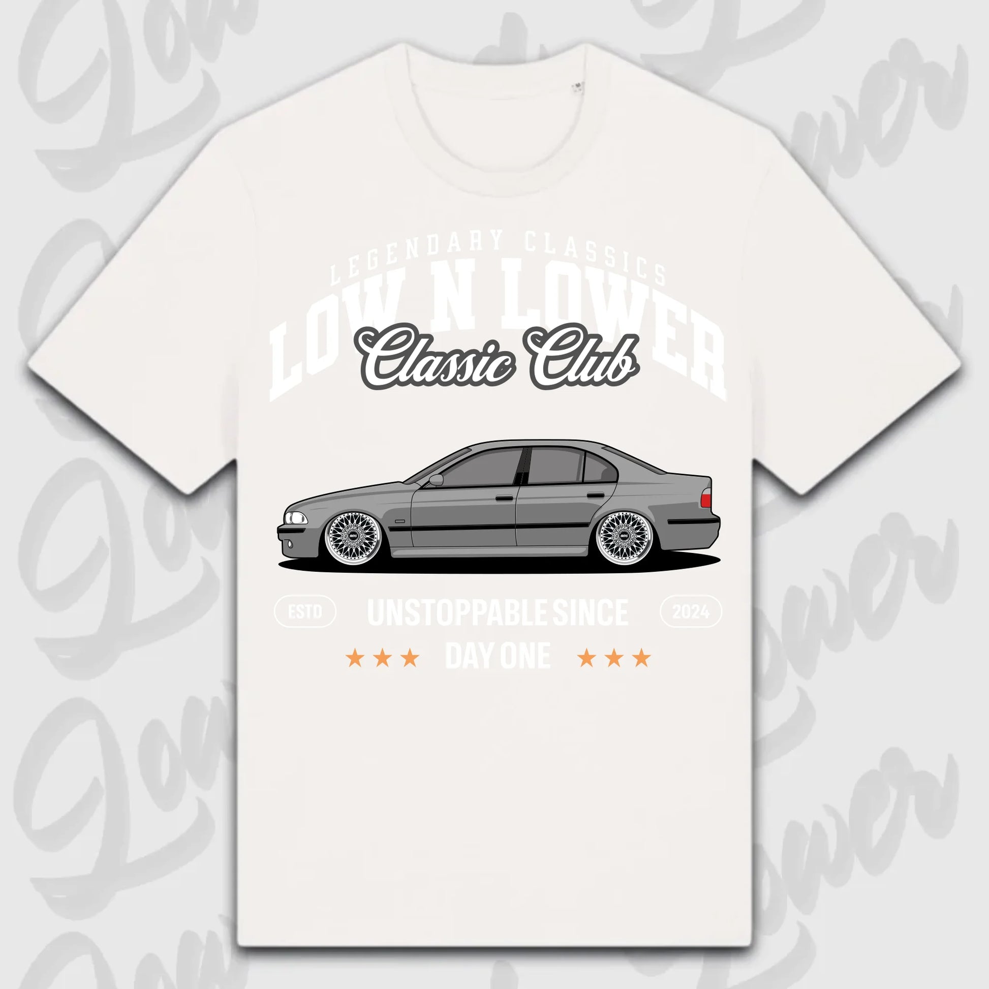 T-Shirt E39 - personalisierbar Standard T-Shirt ( Front Print ) White