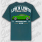 T-Shirt TT - personalisierbar Oversized T-Shirt ( Back Print ) Glazed-Green