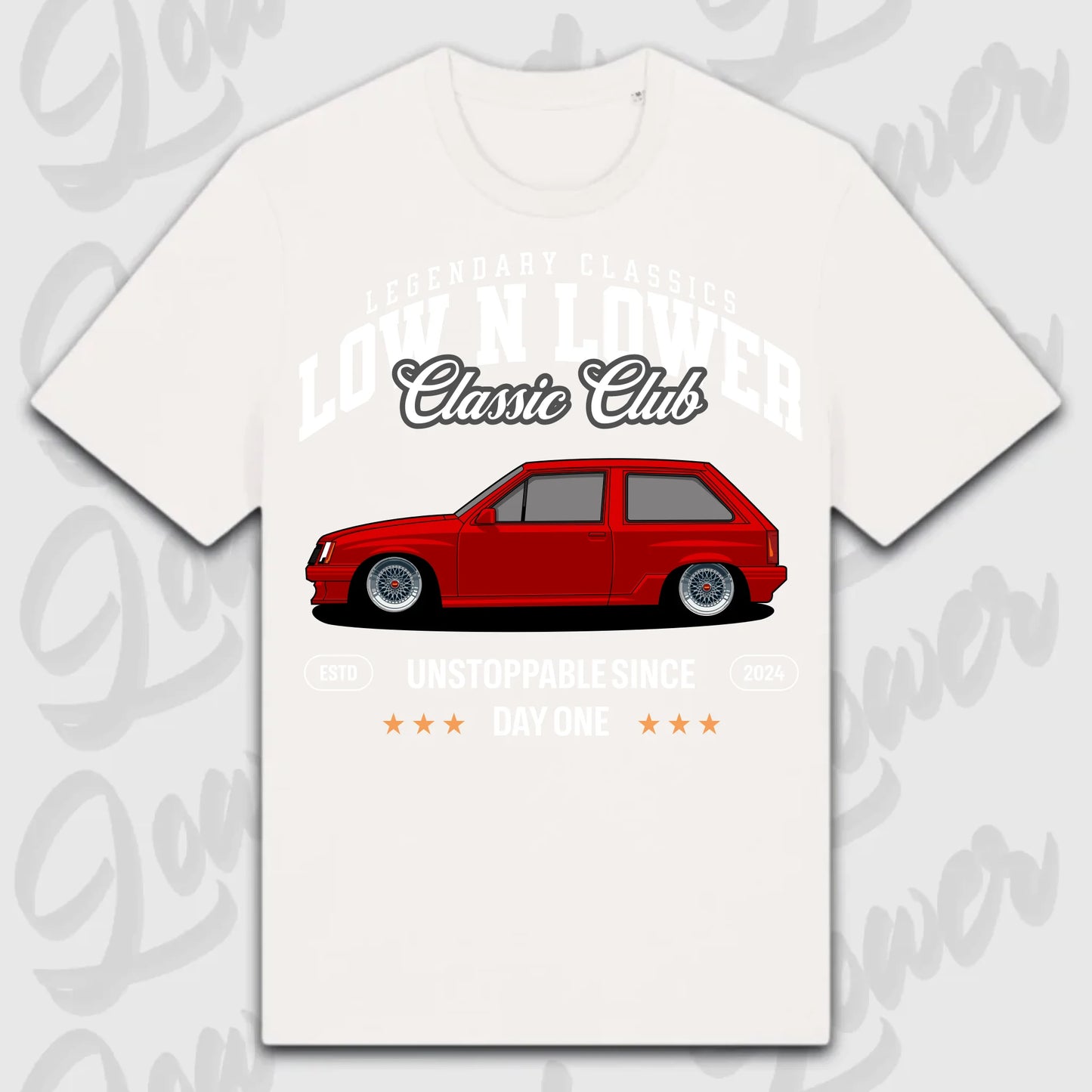 T-Shirt Corsa A - personalisierbar Standard T-Shirt ( Front Print ) White
