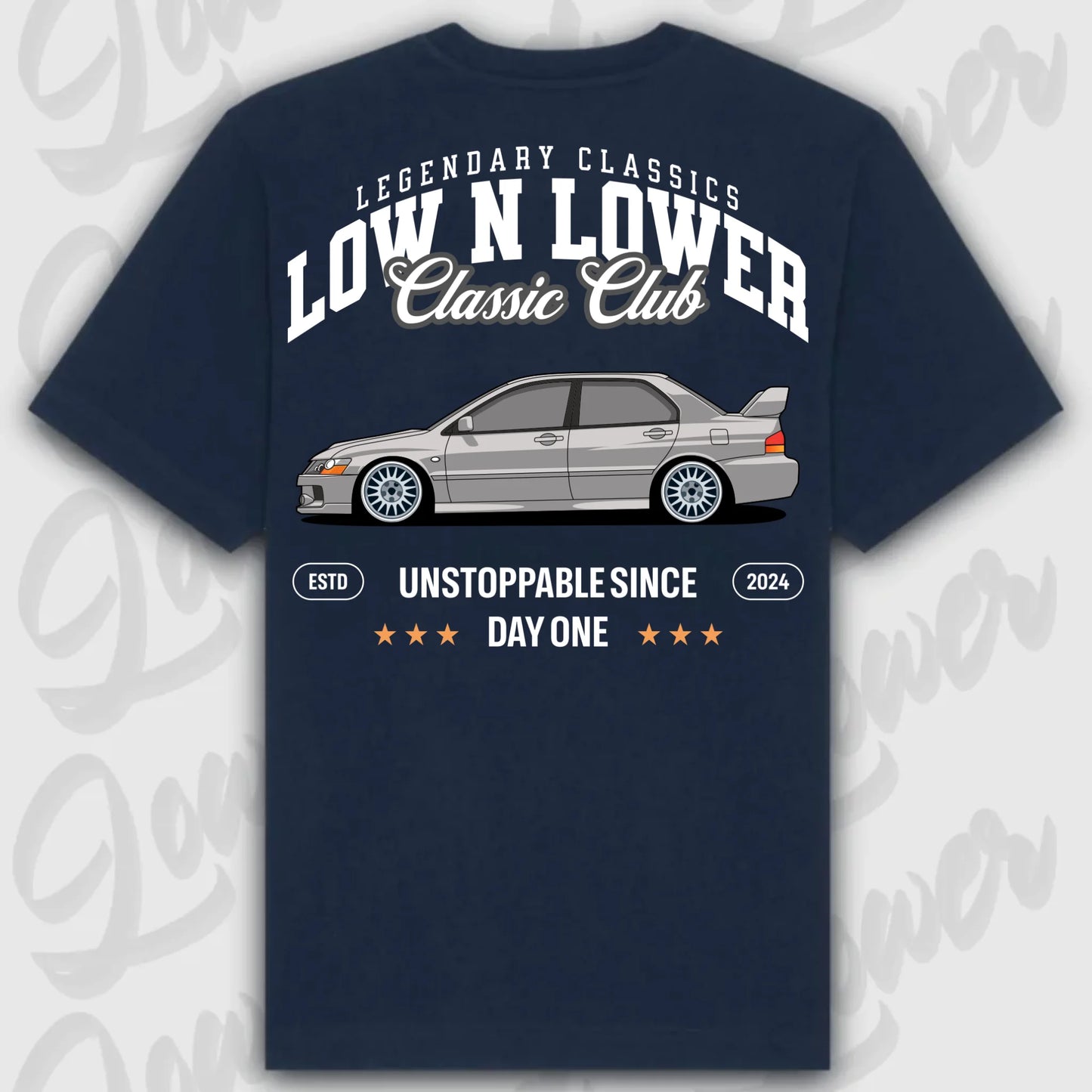 Mockup Stand shirt teeinblue - shirt 5