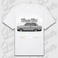 T-Shirt Trabant - personalisierbar Oversized T-Shirt ( Front Print ) White