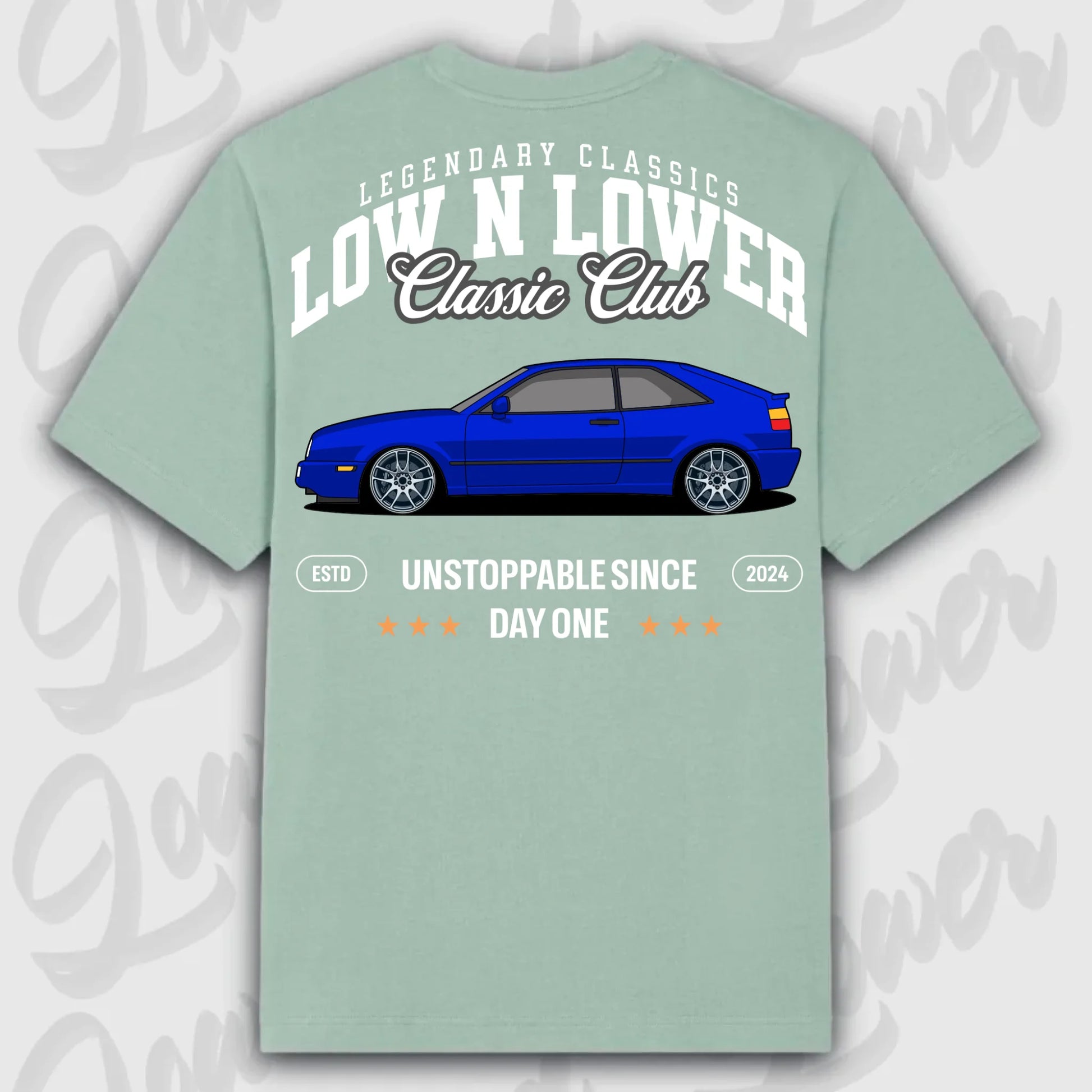 Mockup Oversize shirt teeinblue - Stand hoodie 3